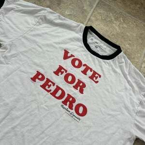 Vote For Pedro Napoleon Dynamite Ringer T-Shirt